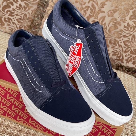 Vans Old Skool Paisley Parisienne Night/Trwht Men’ - Picture 8 of 16